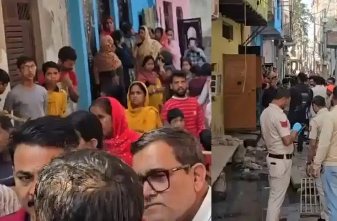 समयपुर बादली में क्रूर पति ने पत्नी और तीन मासूमों की गला रेतकर की हत्या, कमरे का मंजर देख पुलिस रह गई दंग