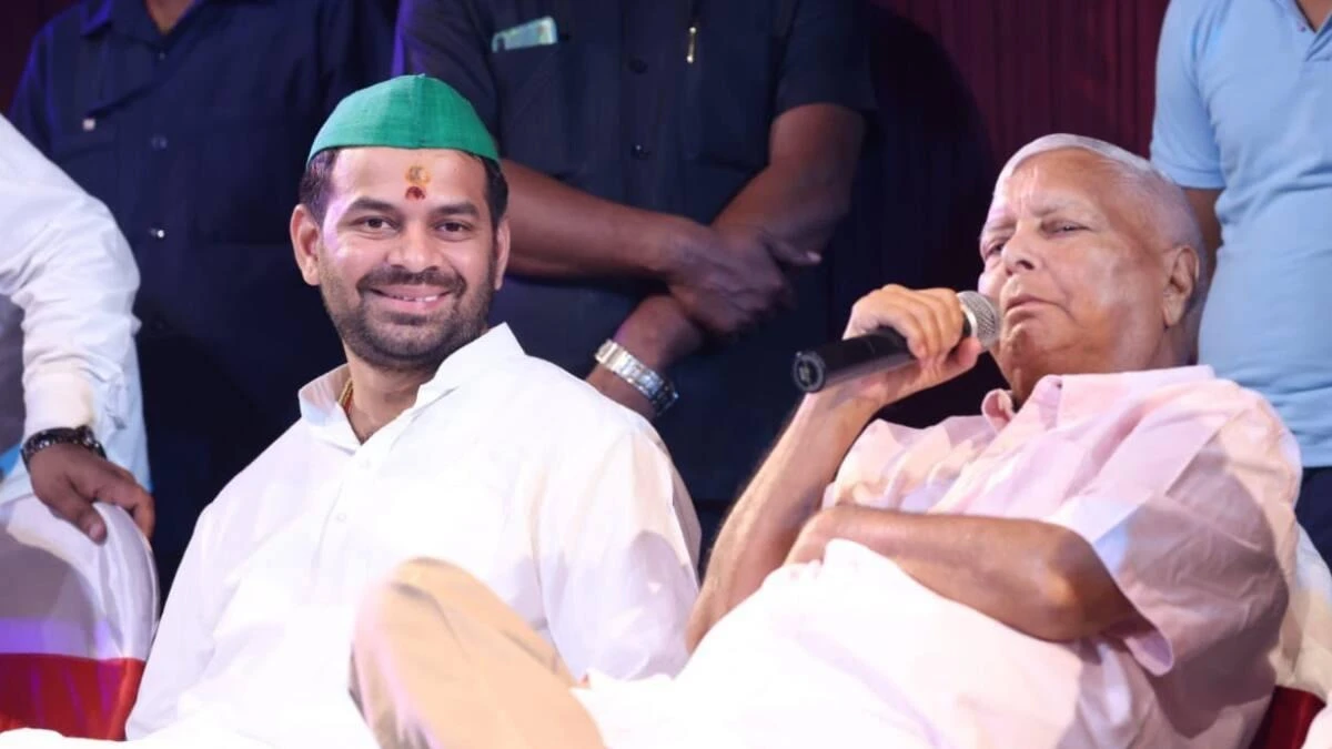 पिता लालू से मिलने को तरसे चेहरे पर दिखी बेचैनी, आंखों में छिपा दर्द!