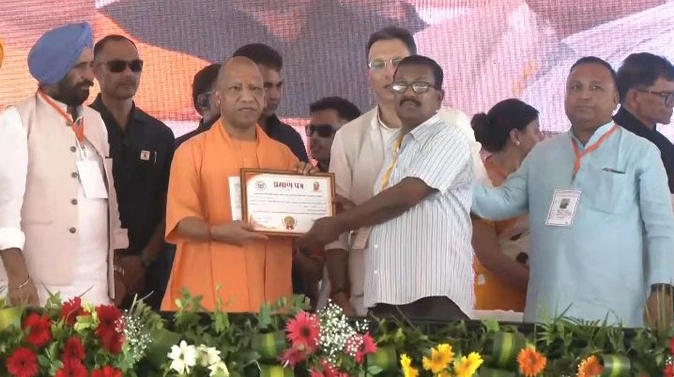 योगी का विपक्ष पर तीखा प्रहार, पीलीभी में गिनाई सरकार की उपलब्धियां