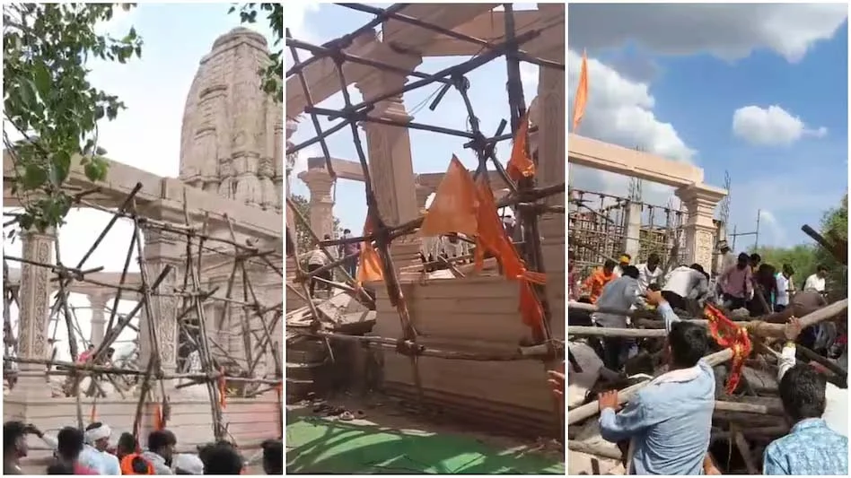 परभणी के यशवाड़ी मारुति मंदिर का मंडप ढहा, 5 श्रद्धालुओं की मौत; कीर्तन के दौरान मचा हड़कंप, कई लोगों के मलबे में दबे होने की आशंका