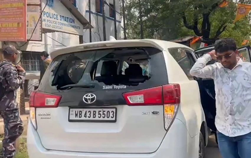 आसनसोल में भाजपा उम्मीदवार की कार पर हमला, टीएमसी पर भड़की अग्निमित्रा पॉल, लगाए गंभीर आरोप