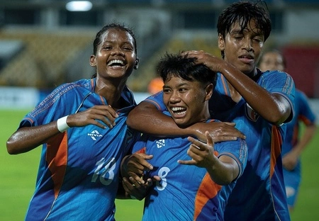 सांफिदा का एकमात्र गोल, भूटान को हराकर फाइनल में भारत