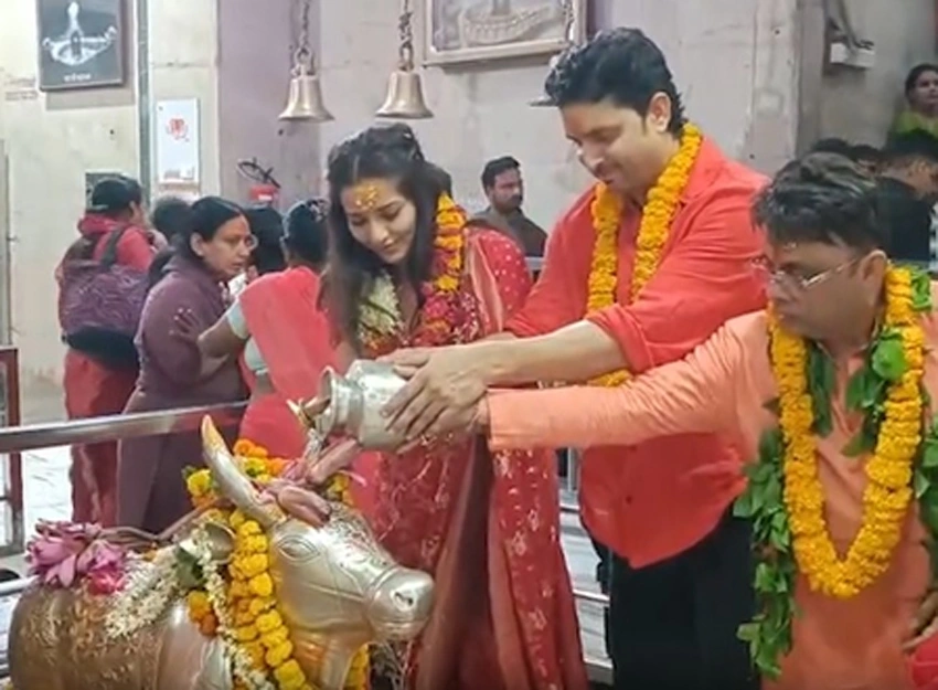 बोले- “अब जिंदगी में होगा चमत्कार”, भक्ति के भाव में डूबे आए नगर