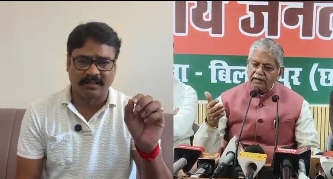 बिल्हा में विकास के दावों पर सियासी घमासान, कांग्रेस ने सड़क का वीडियो जारी कर विधायक से पूछे सवाल