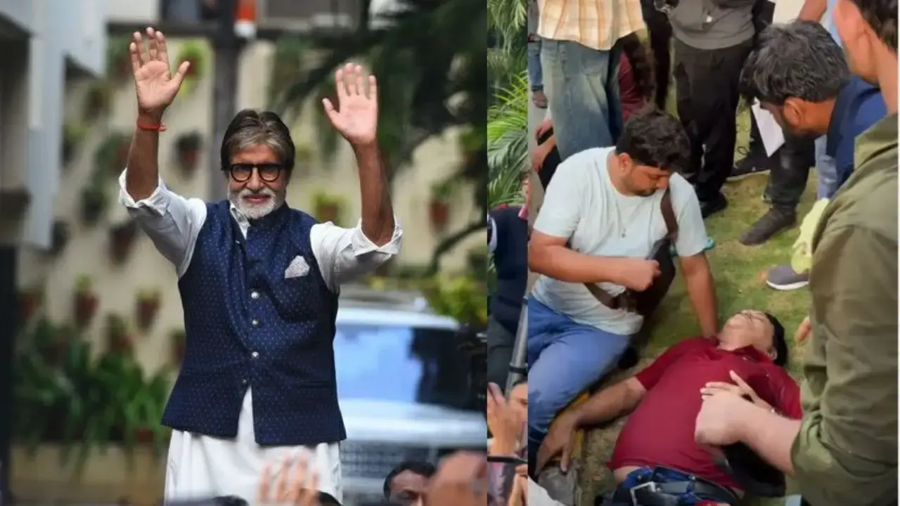 संडे दर्शन के दौरान फैन बेहोश, वीडियो वायरल