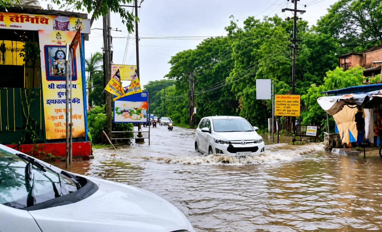 सभी 55 जिलों में पहुंची राहतभरी फुहारें,  उफना पर आए नदी-नाले, चार दिनों तक ऐसा ही रहेगा मौसम
