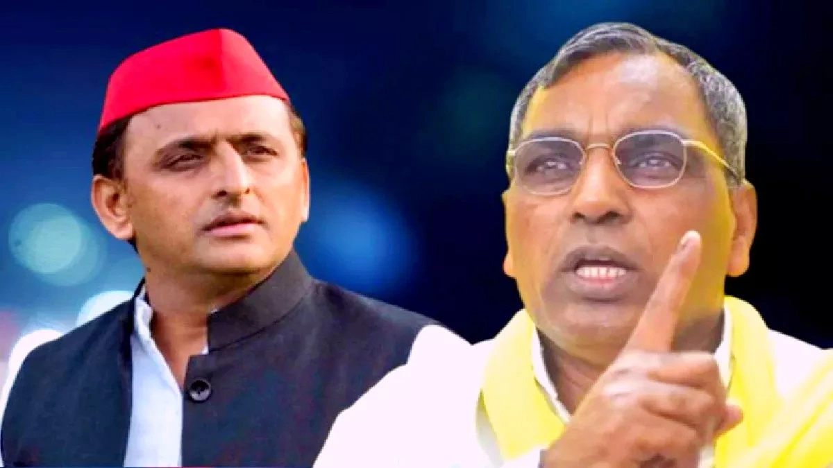 योगी के मंत्री ने अखिलेश को लिया निशाने पर, भरत यादव और चंद्रपाल यादव के रिश्ते का किया जिक्र