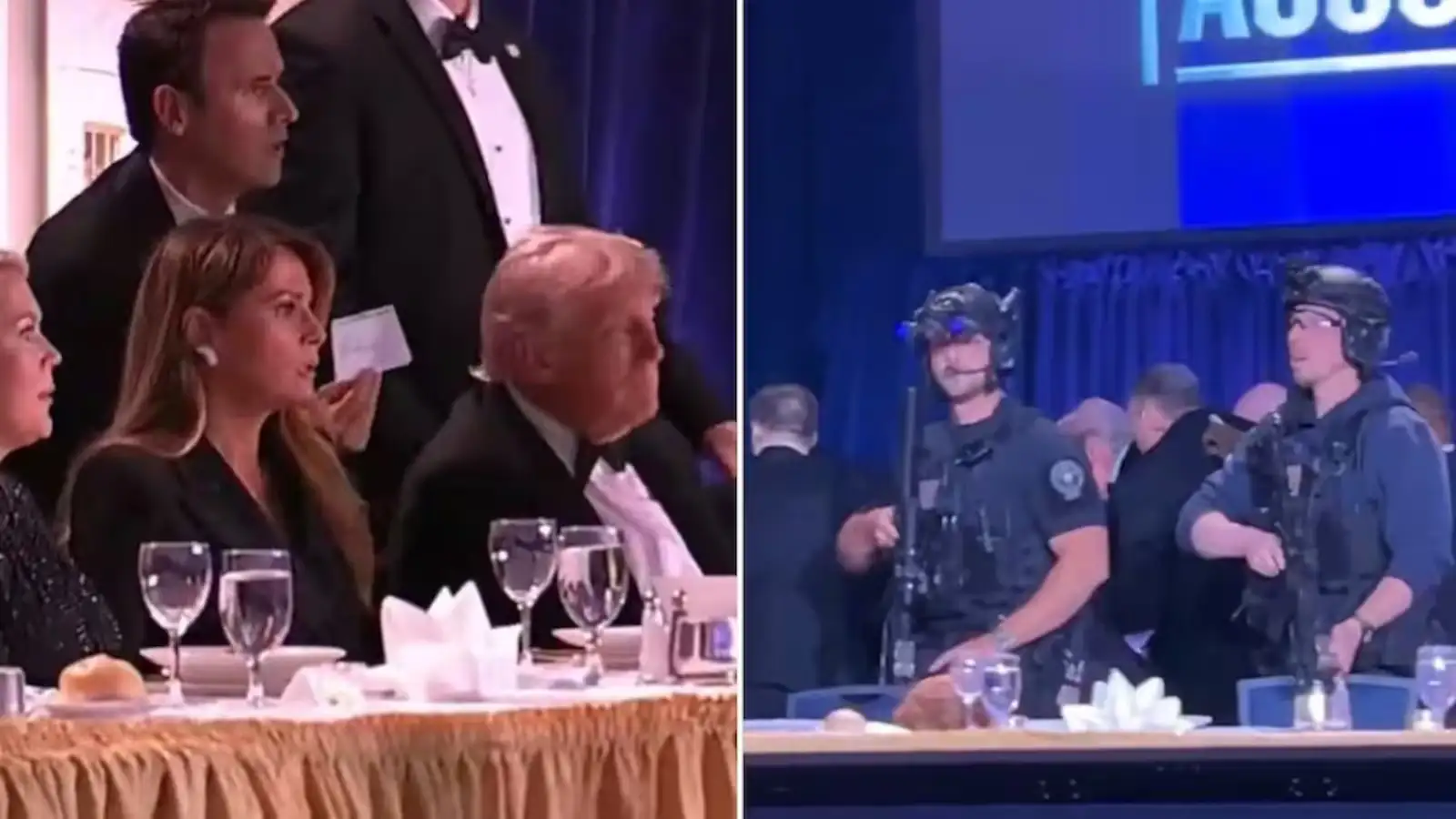 वॉशिंगटन डिनर पार्टी में 7 राउंड फायरिंग,  ट्रम्प भी थे मौजूद