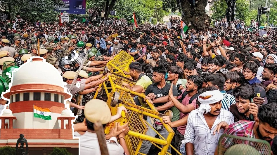 छात्र आंदोलन पर SC की सुरक्षा बलों को नसीहत, कहा- संवाद से सभालिए हालात, बल प्रयोग से नहीं