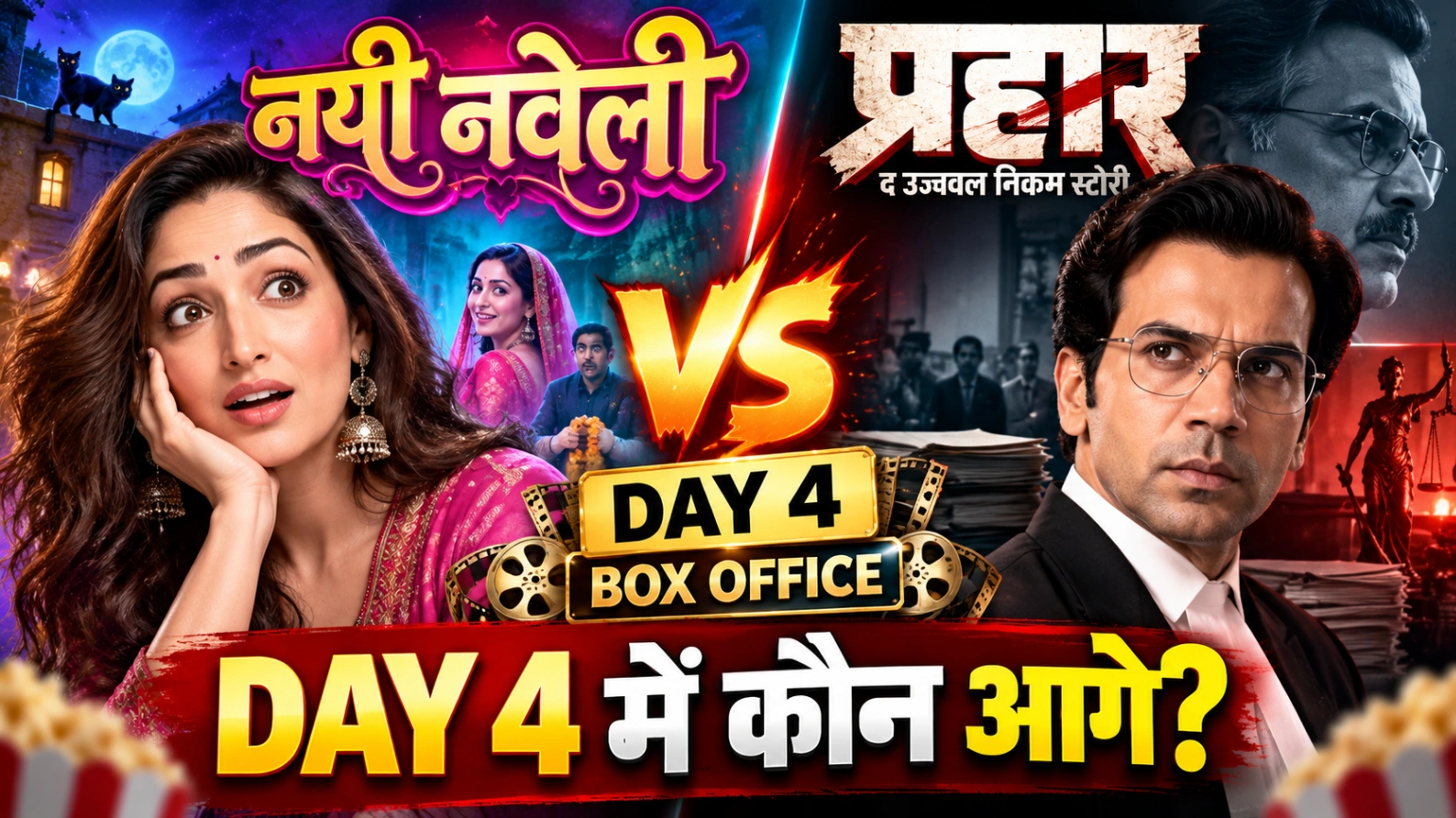 Day 4 में यामी गौतम ने मारी बाजी, राजकुमार राव पीछे!