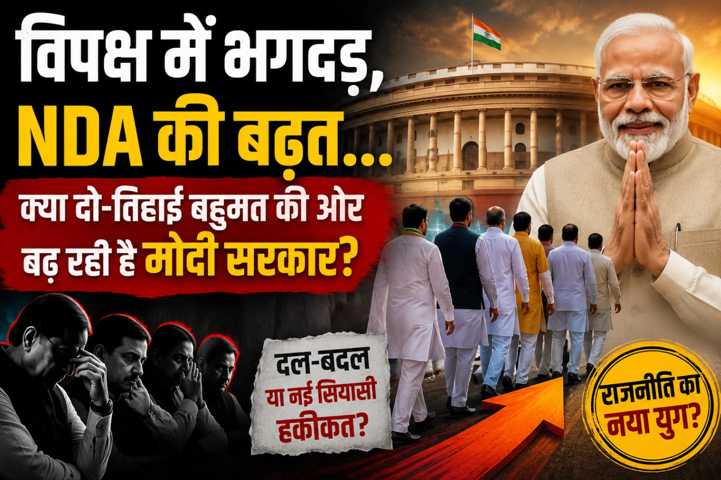 क्या संसद में बड़ा खेल चल रहा है? क्या है बीजेपी के मिशन 2/3 का गणित?