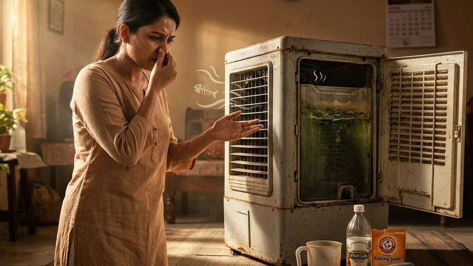 अपनाए ये आसान टिप्स, और पाए कूलर के बदबू से छुटकारा