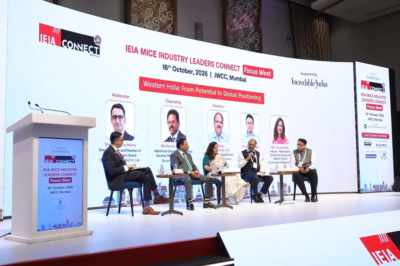 मुंबई में IEIA MICE इंडस्ट्री लीडर्स कनेक्ट में प्रदेश ने पेश किया रोडमैप ,सतगढ़ी में 172 एकड़ में विकसित होगा केंद्र