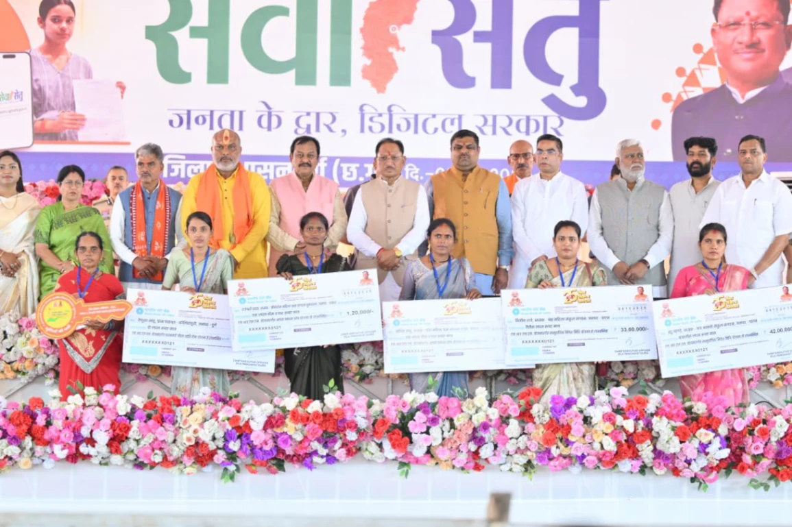 दुर्ग को CM विष्णुदेव साय की 218 करोड़ की सौगात, महतारी वंदन योजना की 32वीं किस्त जारी