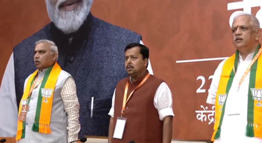 भाजपा मुख्यालय में चुनावी तैयारियों से लेकर 2029 तक की रणनीति पर होगी चर्चा