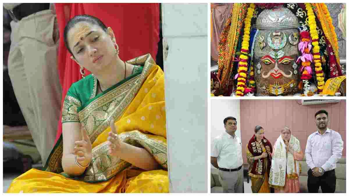 दिव्य भस्मारती में शामिल होकर की शिव की आराधना, बोलीं- दर्शन से मिली आसीम शांति और खुशी