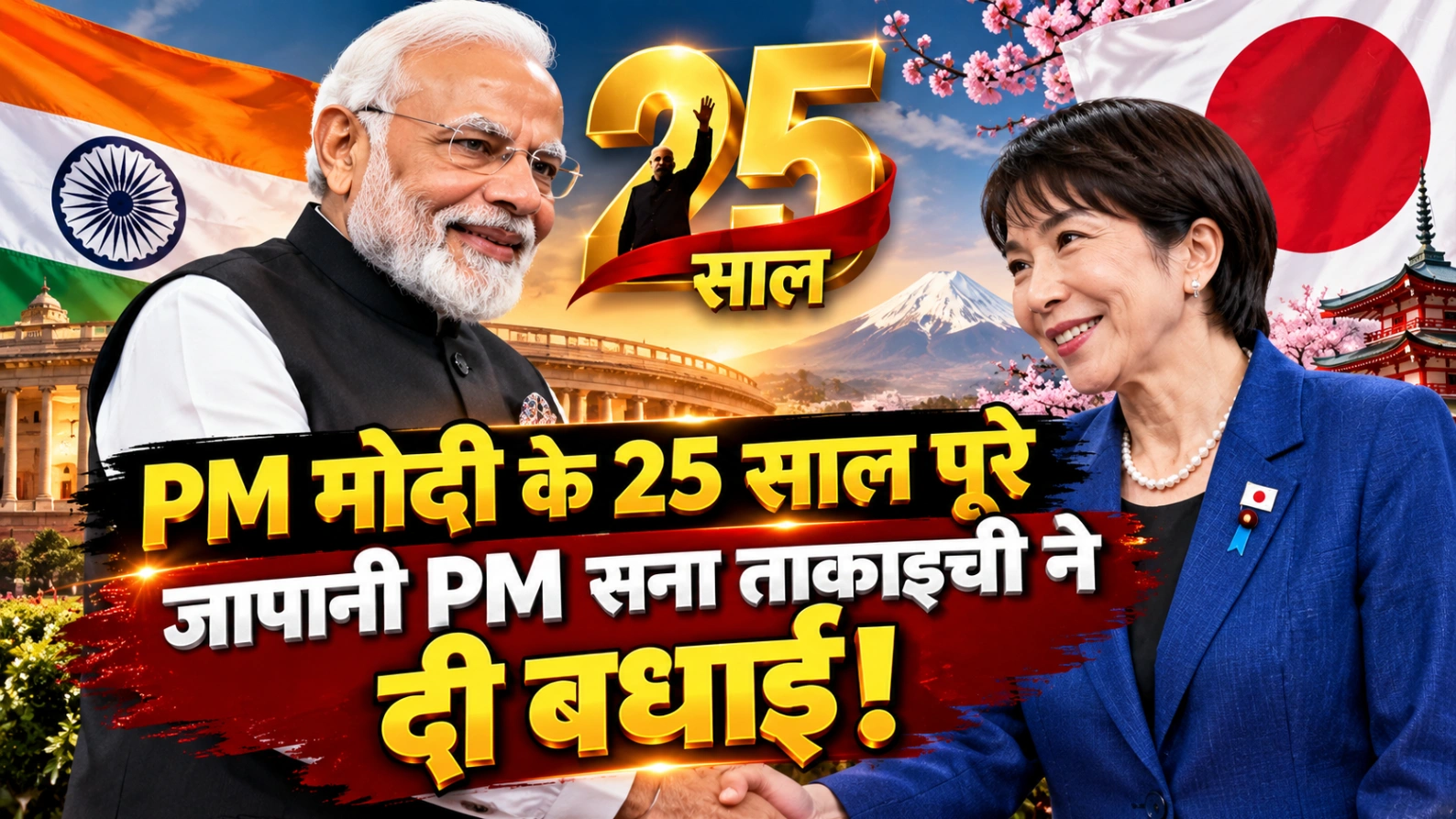 जापानी पीएम सना ताक़ाइची ने दी बधाई