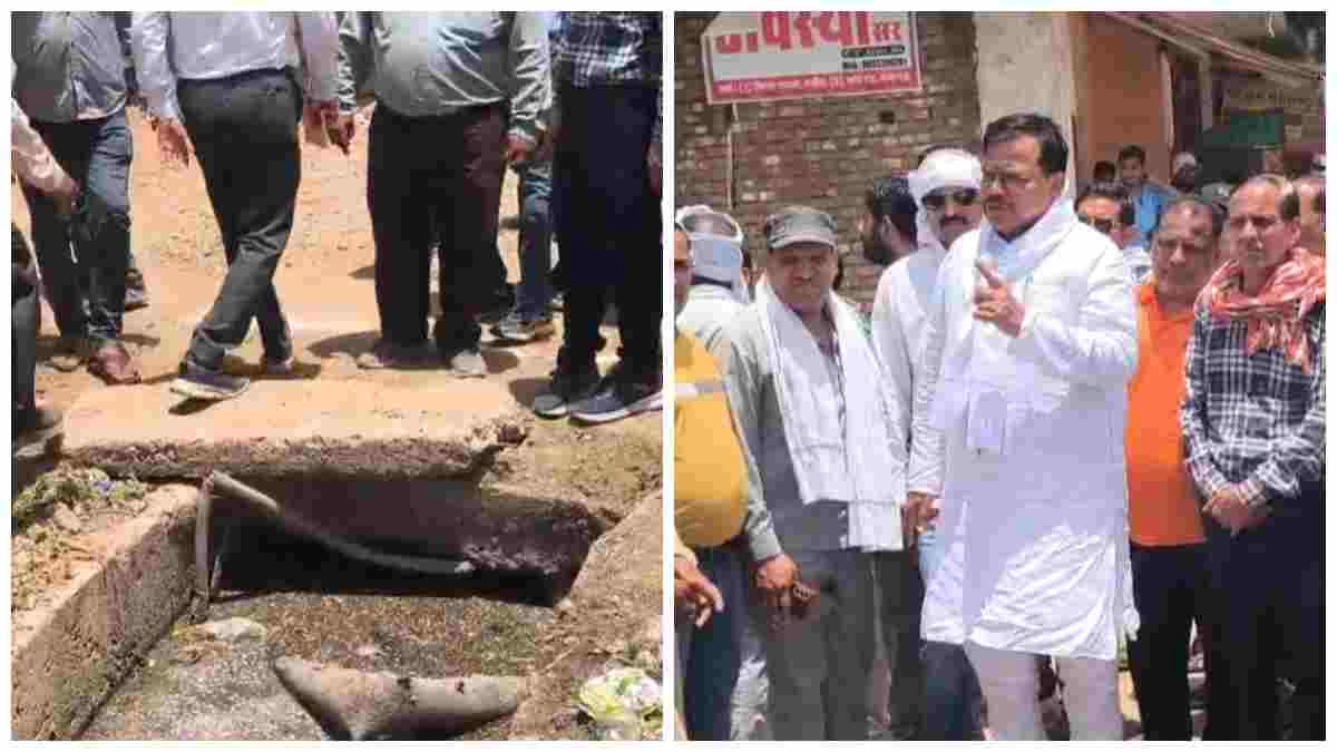 गंदगी देख जिम्मेदारों पर भड़के मोहन के मंत्री, एफआईआर तक की दी चेतावनी
