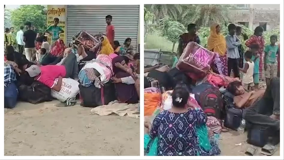 चेकपोस्टों से अवैध घुसपैठियों की बाढ़, इनमें महिलाएं, पुरष और बच्चे सब