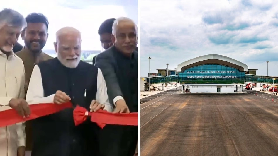 भोगपुरम इंटरनेशन एयरपोर्ट का उद्घाटन कर मोदी बोले- स्वर्ण आंध्र के विजन को मिलेगी नई रफ्तार